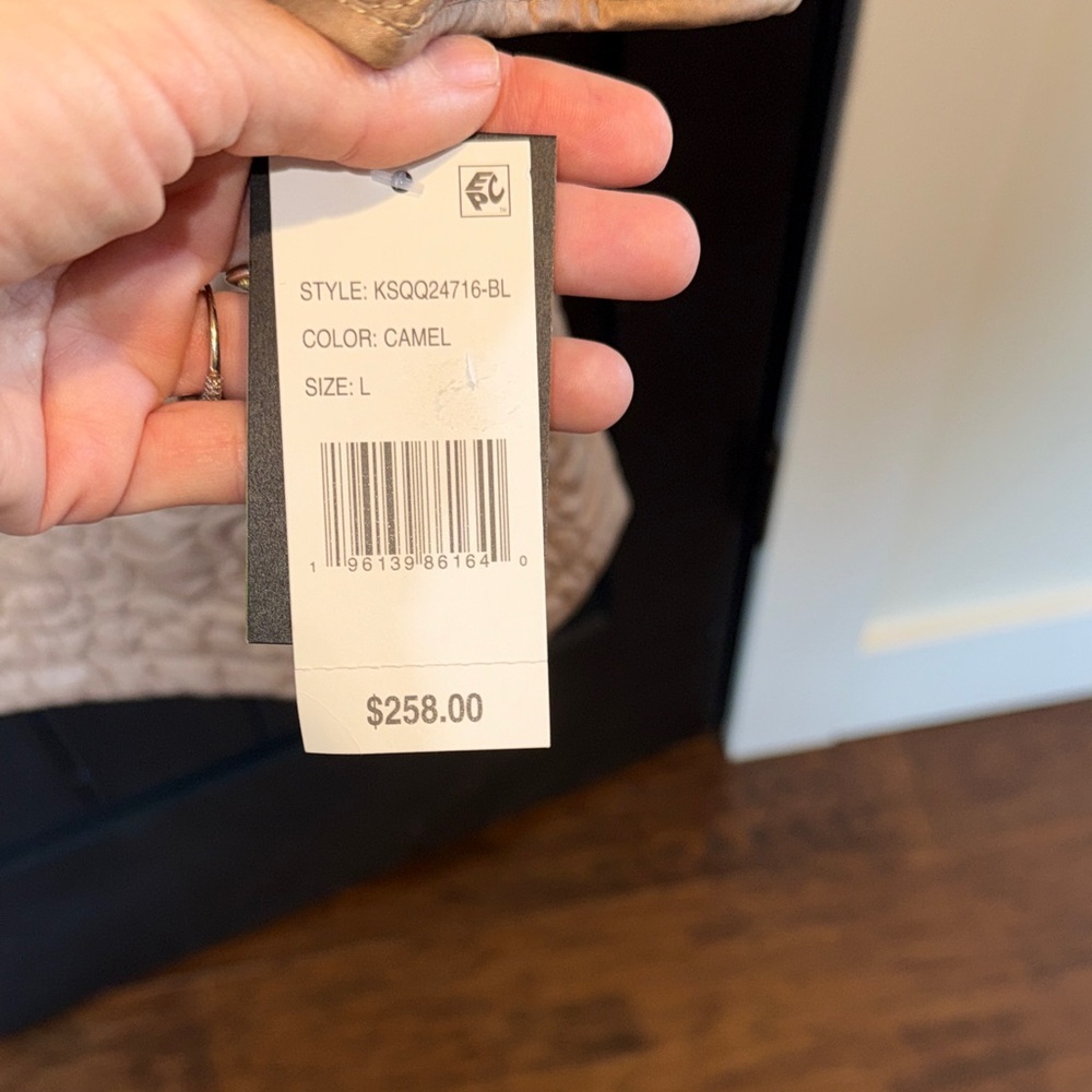 Kate Spade Tan Quilted Coat - Picture 4 of 6